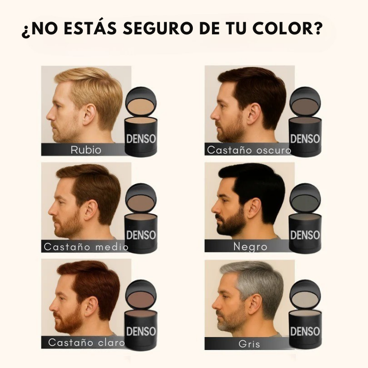 Denso - Polvo Densificador Para Cabello