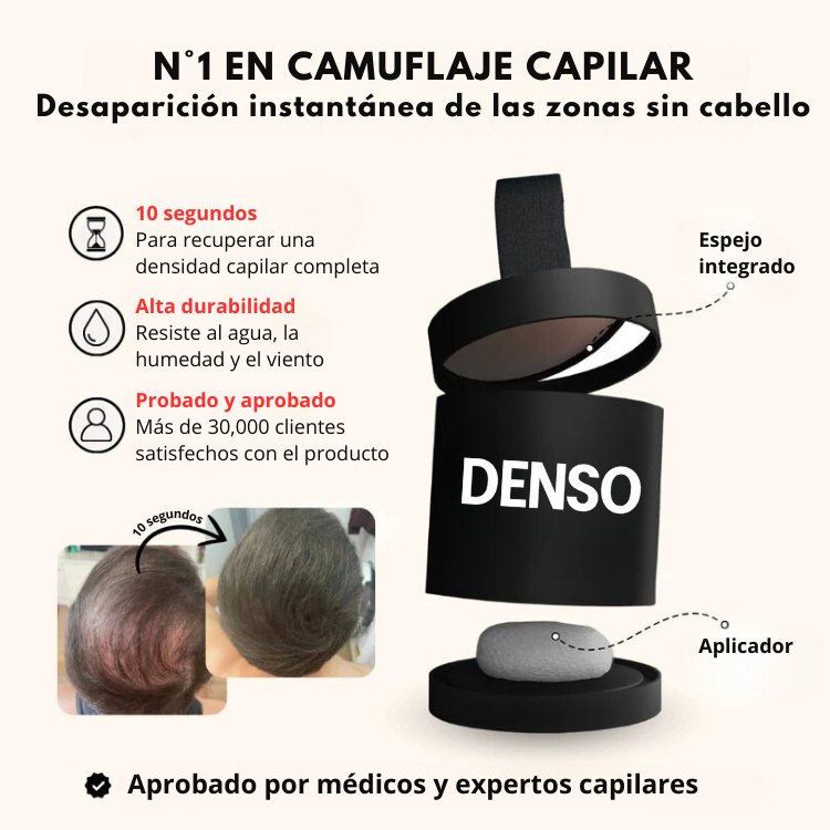 Denso - Polvo Densificador Para Cabello